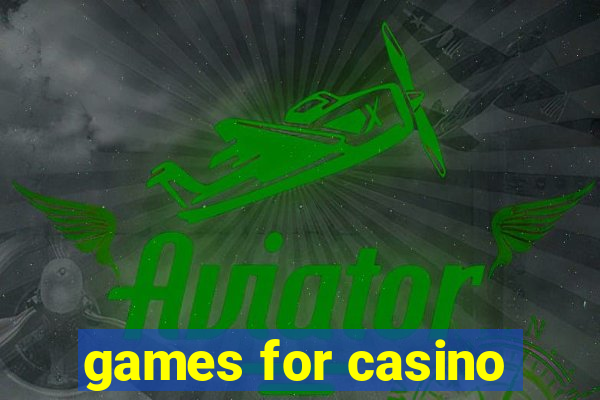 games for casino