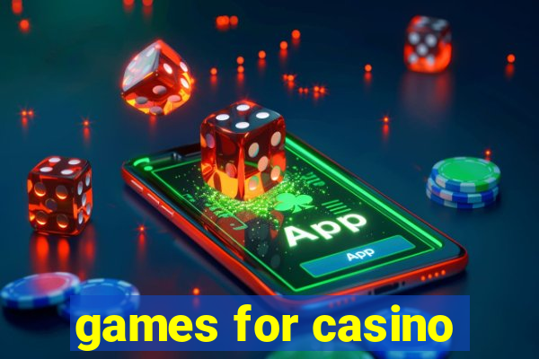 games for casino