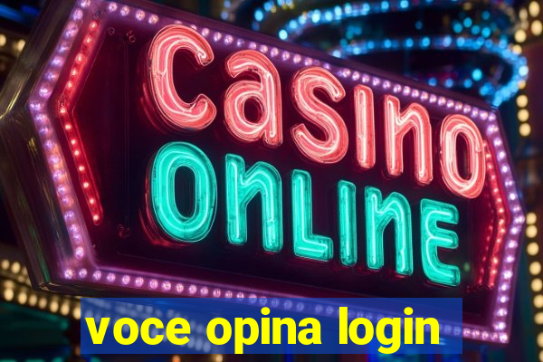 voce opina login