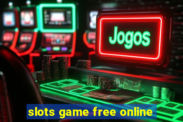 slots game free online