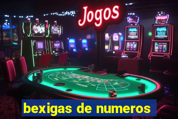 bexigas de numeros