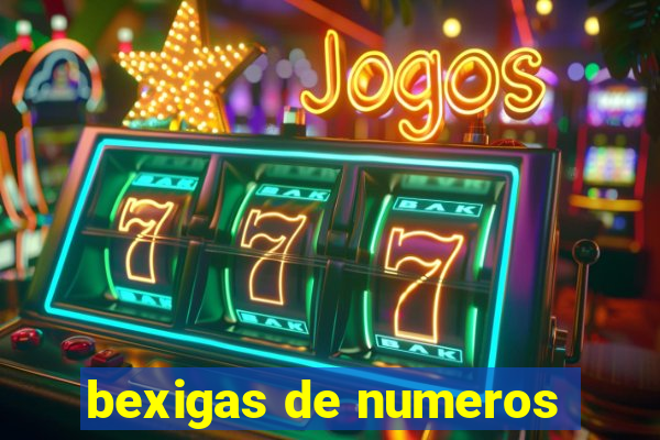 bexigas de numeros