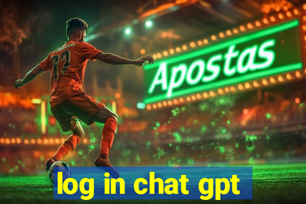 log in chat gpt