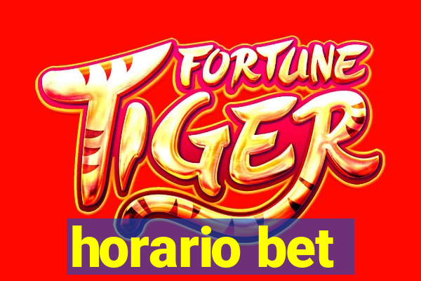 horario bet