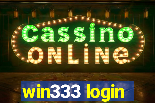 win333 login