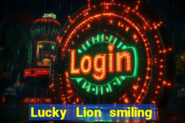 Lucky Lion smiling critters lion