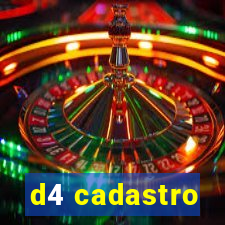 d4 cadastro