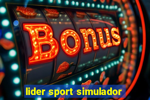 lider sport simulador