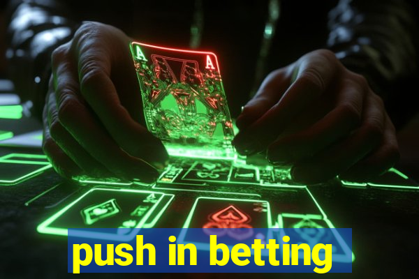 push in betting