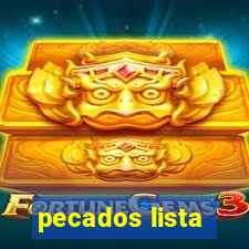 pecados lista