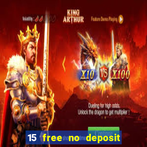 15 free no deposit casino to win real money