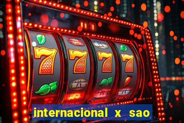 internacional x sao paulo palpite