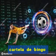 cartela de bingo do alfabeto para imprimir