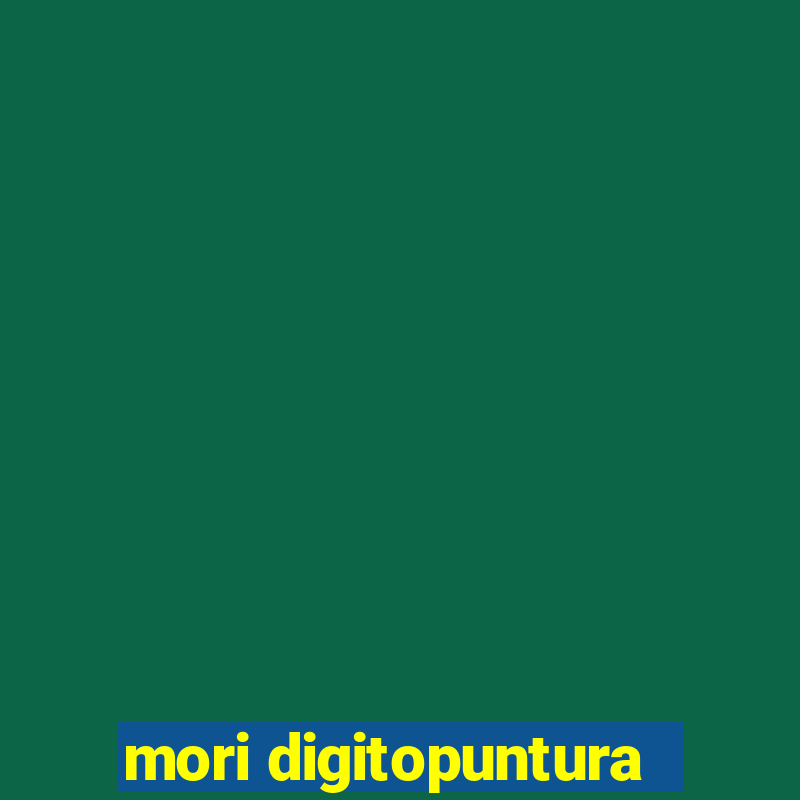 mori digitopuntura