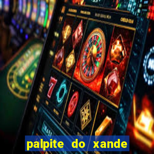 palpite do xande para hoje