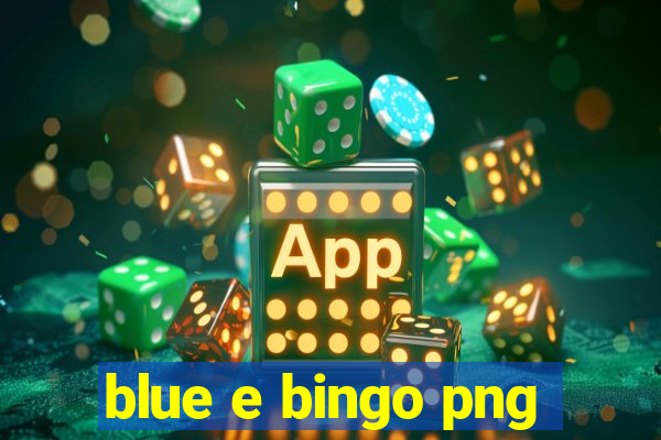 blue e bingo png