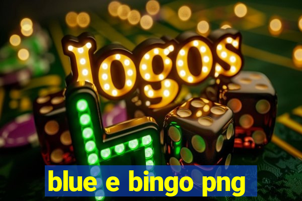 blue e bingo png