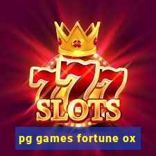 pg games fortune ox