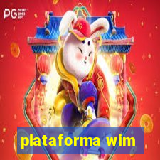 plataforma wim