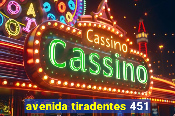 avenida tiradentes 451