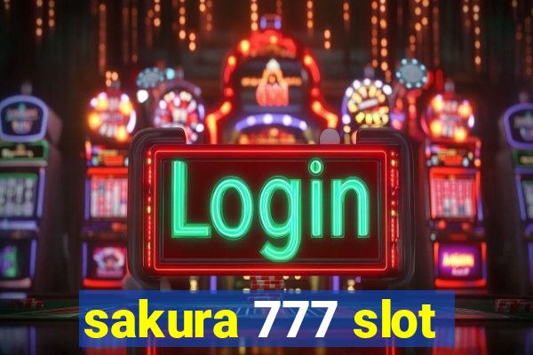 sakura 777 slot