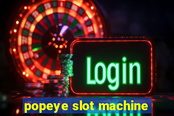 popeye slot machine