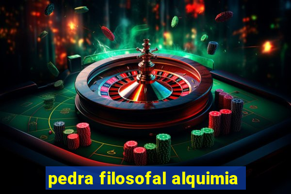 pedra filosofal alquimia