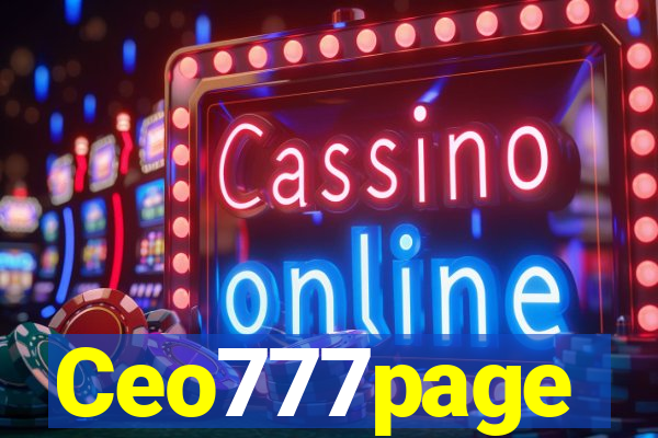 Ceo777page