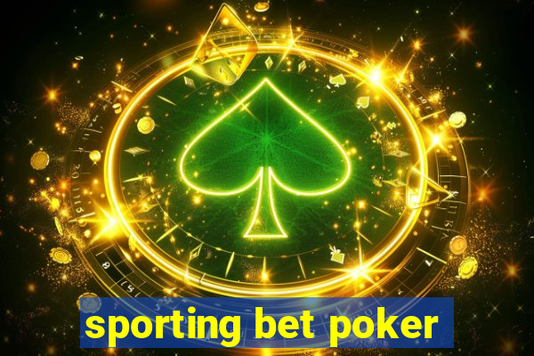 sporting bet poker