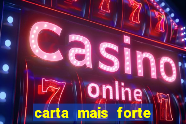 carta mais forte do poker