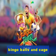 bingo balls and cage