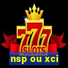 nsp ou xci