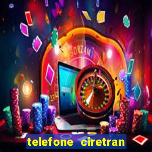 telefone ciretran de cruzeiro sp