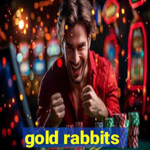 gold rabbits