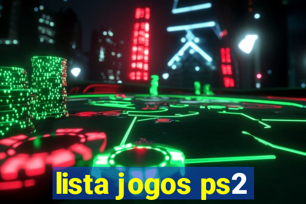 lista jogos ps2