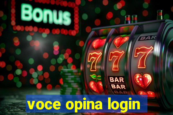 voce opina login