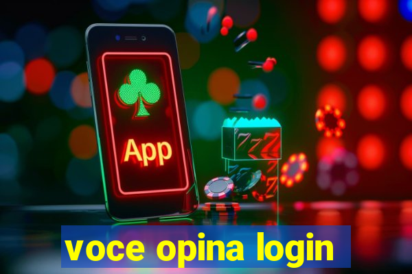 voce opina login