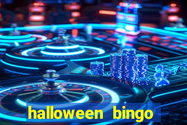 halloween bingo card maker