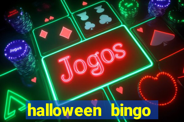 halloween bingo card maker