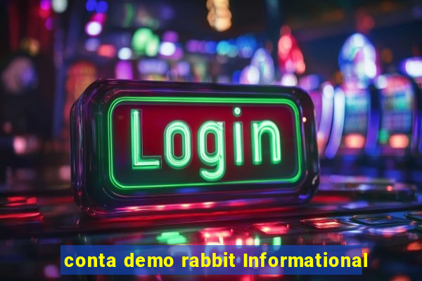 conta demo rabbit Informational