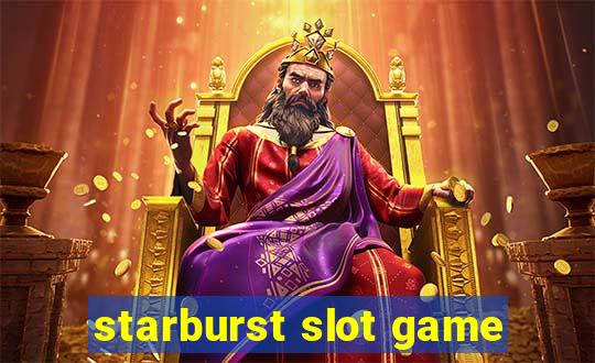 starburst slot game