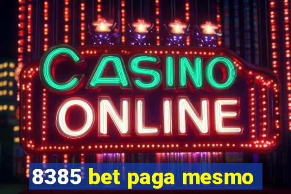 8385 bet paga mesmo
