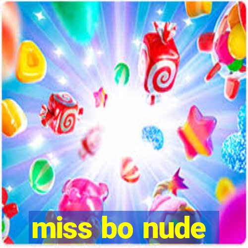 miss bo nude