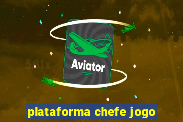plataforma chefe jogo