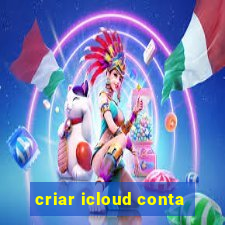 criar icloud conta