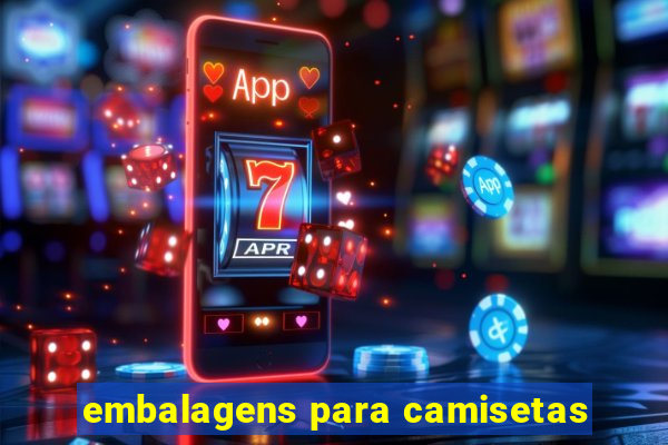 embalagens para camisetas